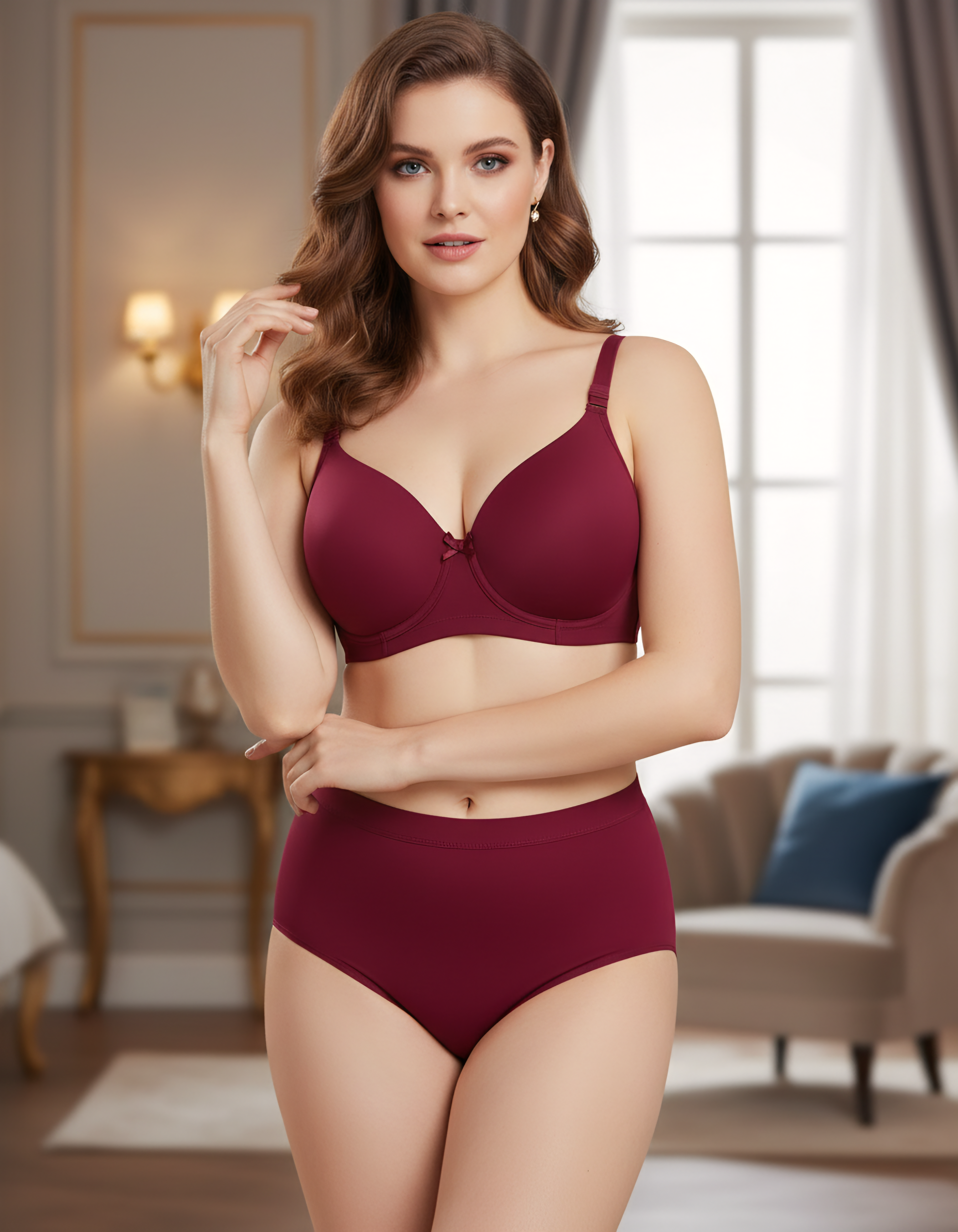 Maroon Alice Set